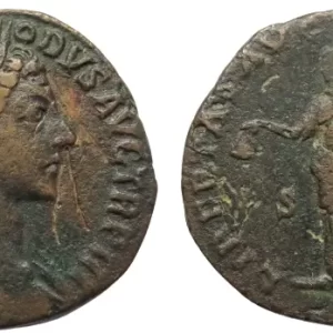 COMMODUS Ae sestertius (178 AD)