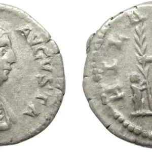 Julia Domna silver denarius