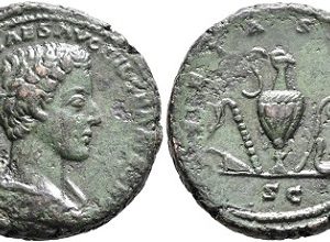 Commodus bronze As