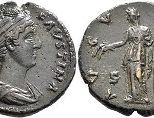 Diva Faustina bronze As
