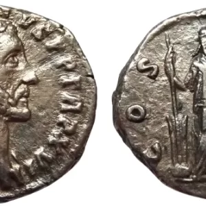 Antoninus pius Ar denarius
