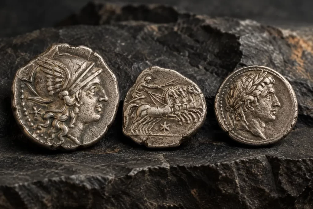 Roman Republican coinage silver coins