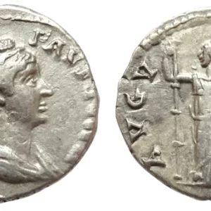 diva faustina AR denarius