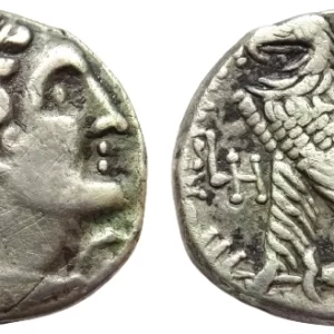 Ptolemy IX soter tetradrachm