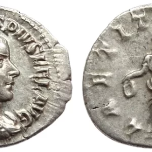 Gordian III AR coin