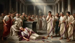 Julius Caesar: the dying words