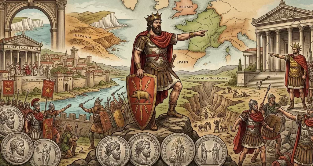 What was the Gallic Empire