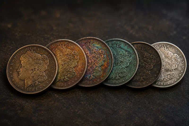 Ancient coins Patina