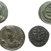 group lot of roman coins