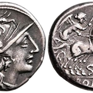Spurius Afranius denarius
