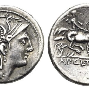 Claudius Pulcher denarius