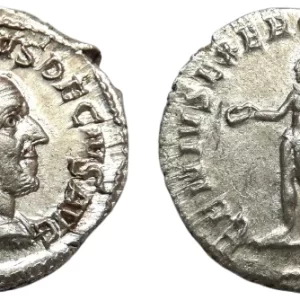 Trajan decius coin