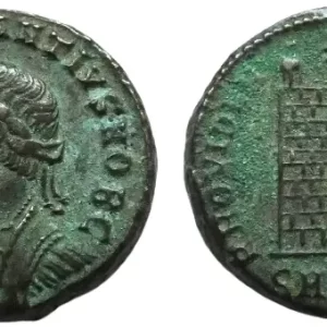 Constantius II bronze coin